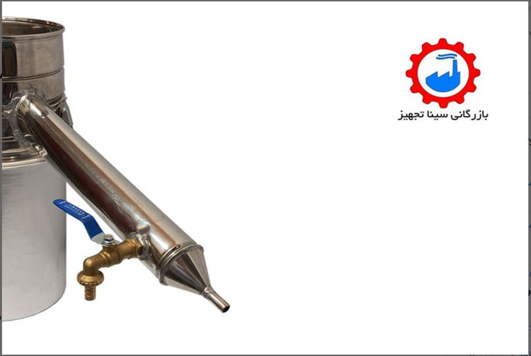 دستگاه تقطیر خانگی (عرقگیری گلابگیری ) 10 لیتری لوله بلند عکس دوم
