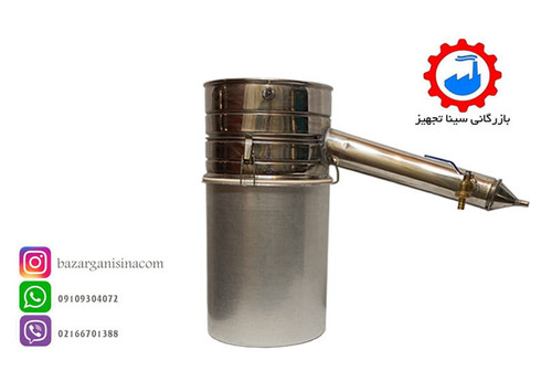 دستگاه عرق گیری یا گلاب گیری 30 لیتری لوله بلند عکس اصلی