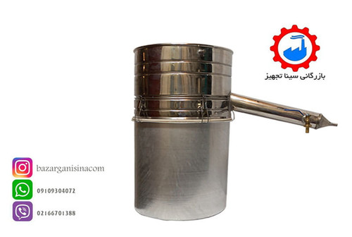 دستگاه عرق گیری یا گلاب گیری 50 لیتری لوله بلند عکس اصلی