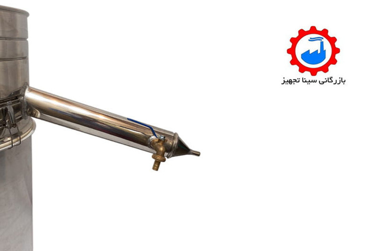 دستگاه تقطیر ( جهت عرقگیری یا گلابگیری ) 180 لیتری لوله بلند عکس دوم