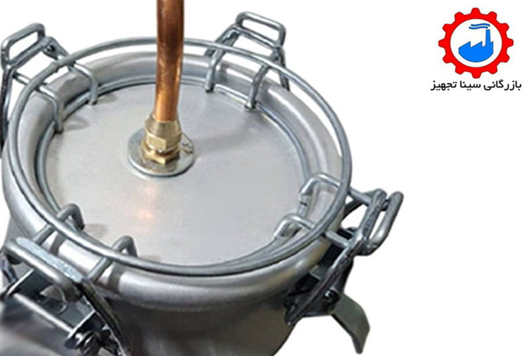 دستگاه عرقگیر یا گلابگیر برقی 10 لیتری همراه با کندانسور یا خنک کننده مسی