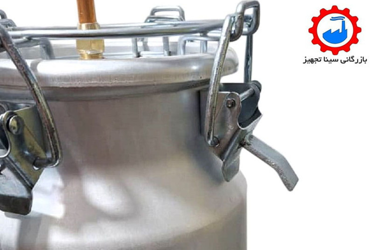 دستگاه عرقگیری یا گلابگیری برقی 10 لیتری با خنک کننده لوله مسی