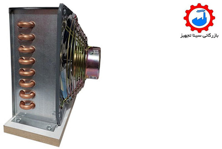 خنک کننده یا کندانسور مسی برقی مخصوص دستگاه عرقگیر و گلابگیر سایز یک چهارم