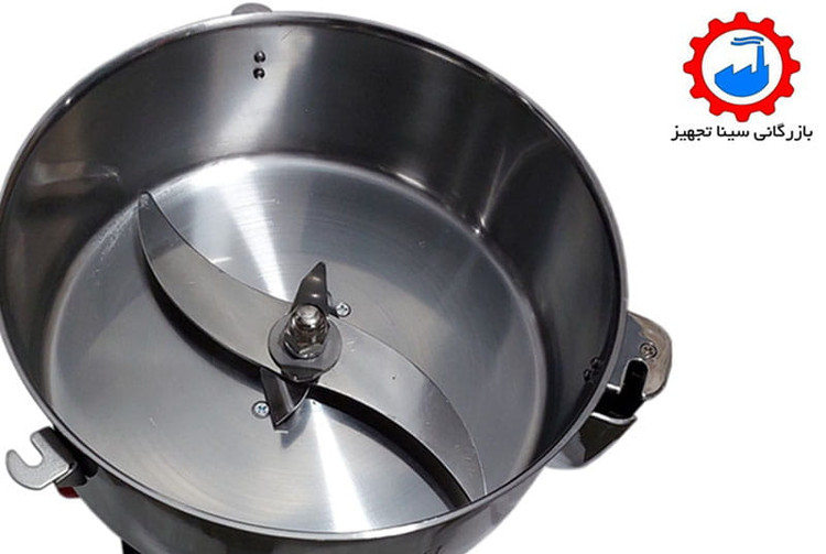 کاسه یا مخزن مواد به همراه تیغه های استیل آسیاب برند بست سه کیلویی BEST 3000A مدل