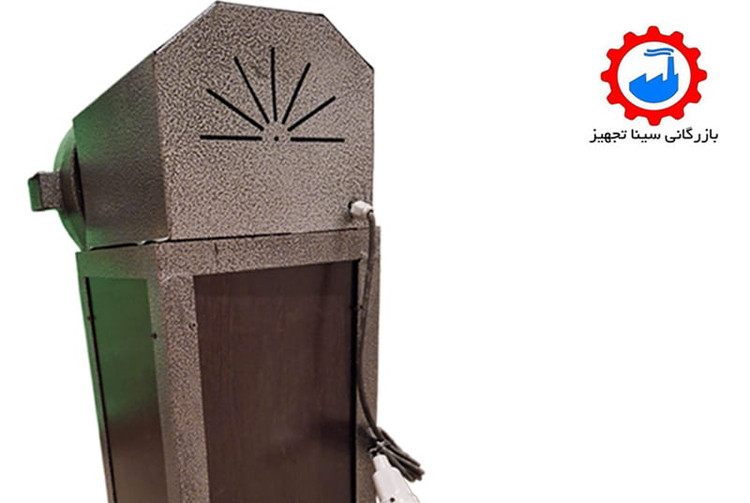 نمای پشت آسیاب برند سینا تجهیز مدل 15000
