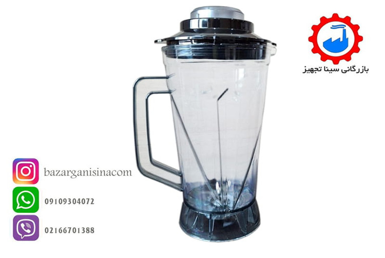 پارچ پلی ایتلن 5 لیتری مخصوص مخلوط کن صنعتی یا بلندر کامیکس مدل ommix tm-588