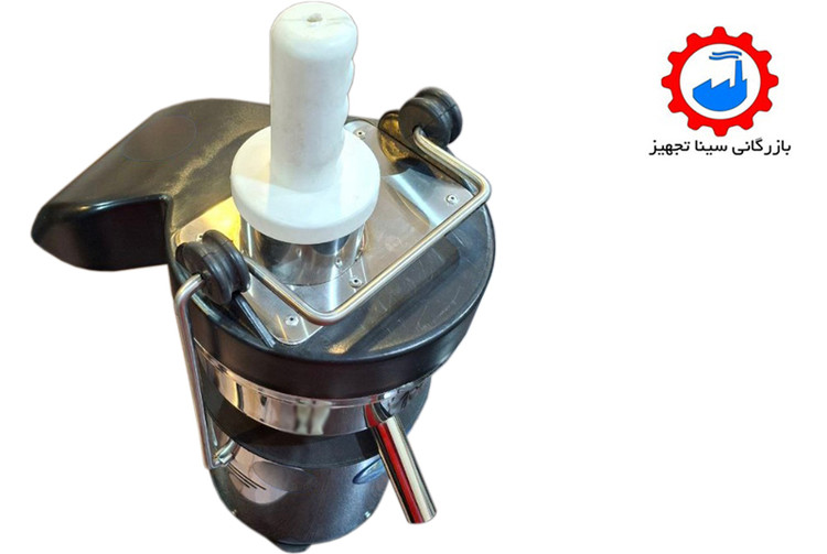 نمای بالایی از دستگاه آب میوه گیری یا آب هویج گیری الوین یک و نیم اسب