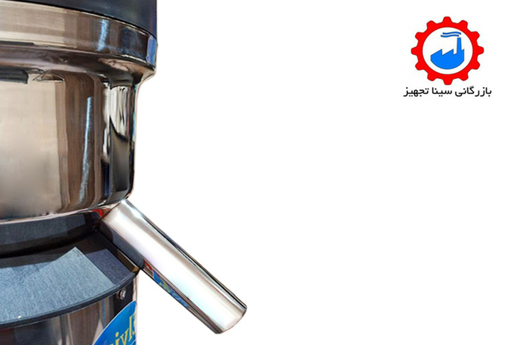 خروجی آب میوه دستگاه آب میوه گیری و آب هویج گیری الوین